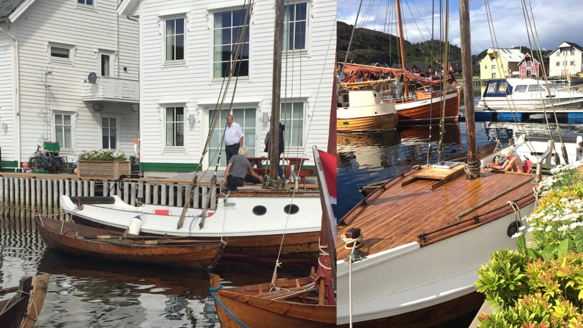Baltaskjer er ein 30 fots gavlabåt eigd av Hornelen kystlag. Foto: Hornelen Kystlag.
Baltaskjer tar andre etappen frå Hornelsneset til Kalvåg. Baltaskjer er ein 30 fots gavlabåt eigd av Hornelen kystlag. Foto: Hornelen Kystlag.
Baltaskjer tar andre etappen frå Hornelsneset til Kalvåg.